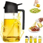 2-in-1 Kitchen Oil Sprayer and Dispenser Bottle - Image 2